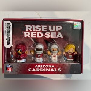 NFL Arizona Cardinals Fisher Price Little People collector set. New